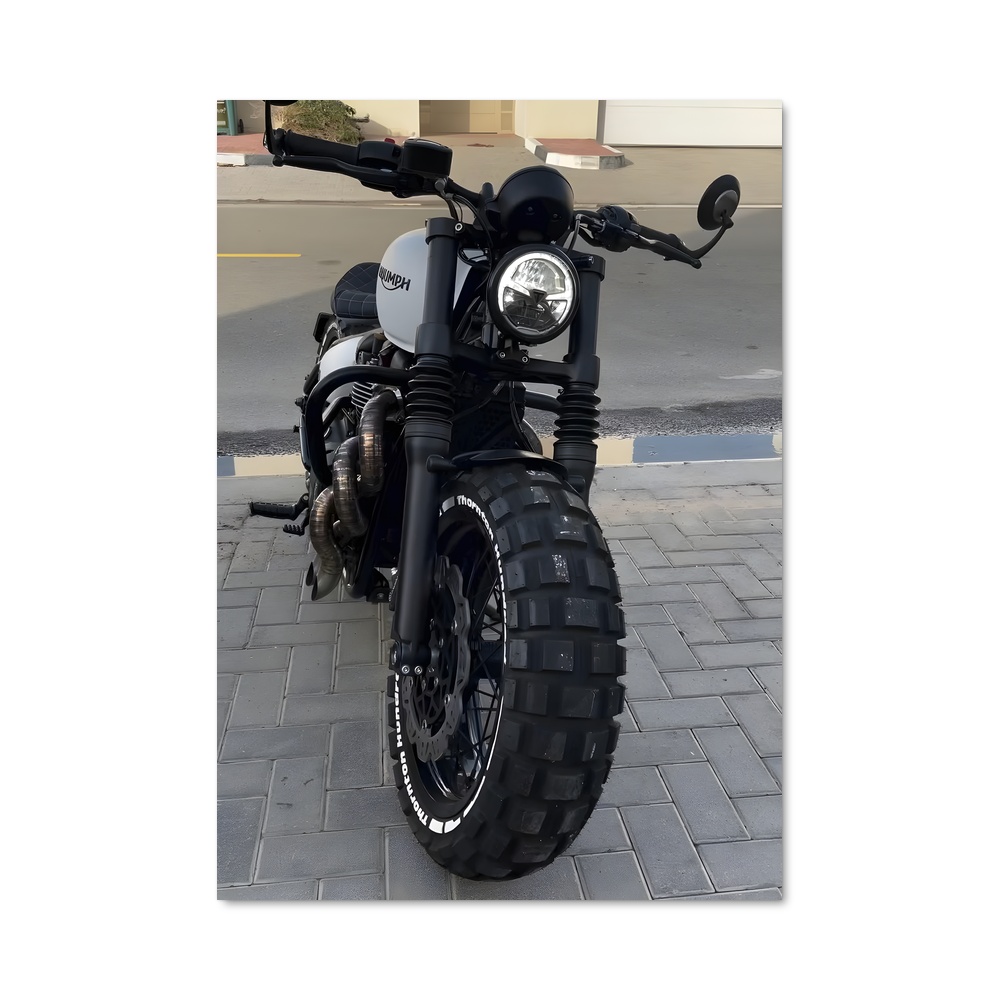 Poster Bonneville raffiné